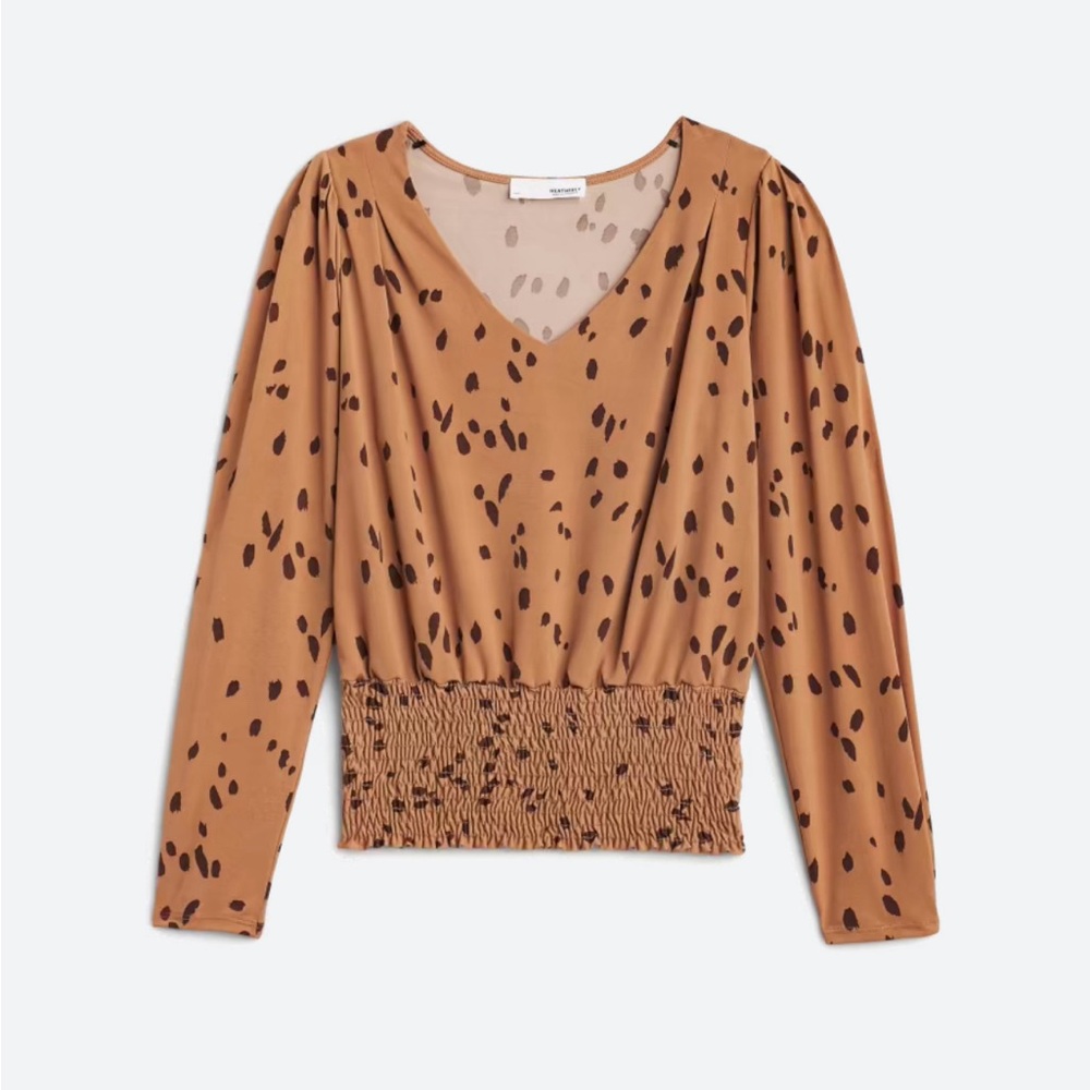 NWT Heatherly Shioban long sleeve knit top